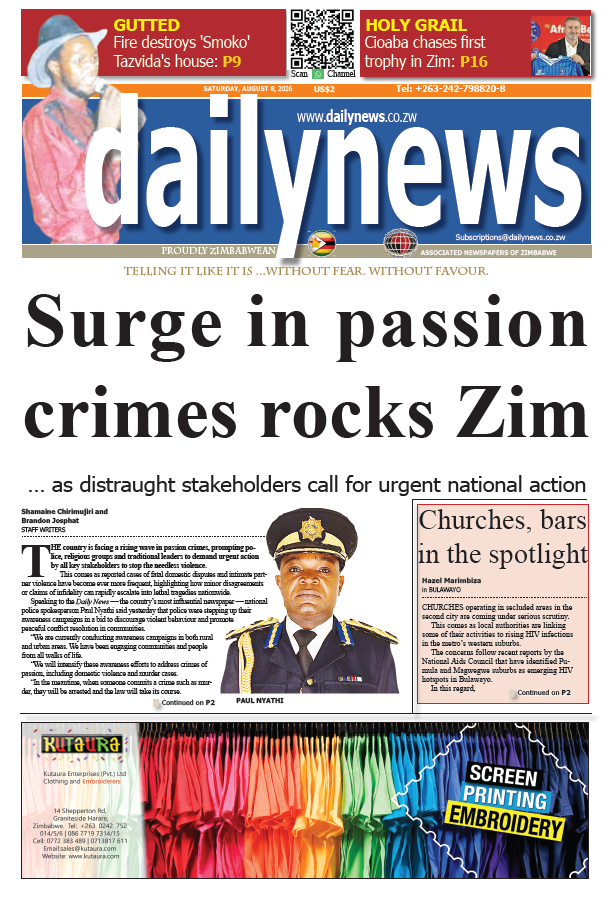 Saturday 8 August 2026
